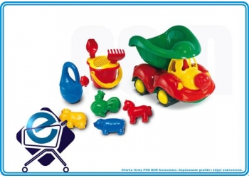 HEMAR Samochód Pajacyk z Koniczynka - 9el