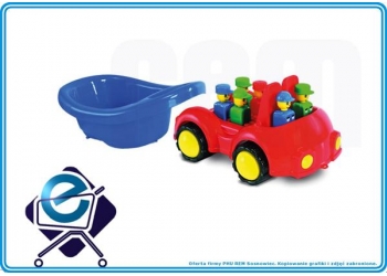 HEMAR Samochód Ptyś z ludzikami