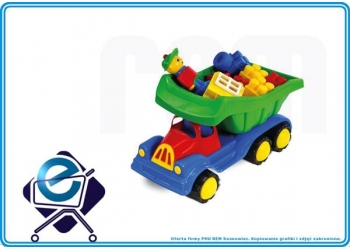 HEMAR Samochód Duży z klockami K3