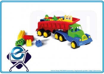 HEMAR Samochód z naczepą i K3 małe