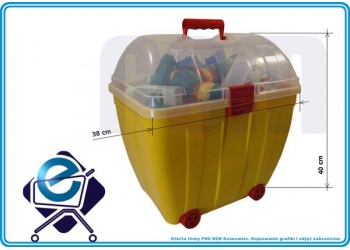 HEMAR Polskie klocki K3 (57mm) i KUFEREK duży +3L