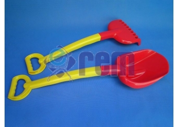 HEMAR Grabki i Łopata DUŻE polskie DWUKOLOROWE