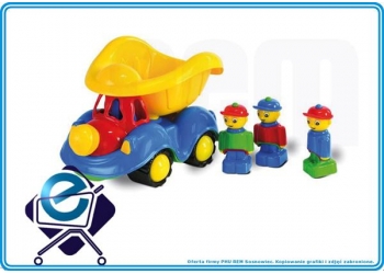 HEMAR Samochód Pajacyk z ludzikami K3