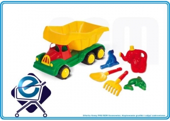 HEMAR Samochód Duży z dodatkami i konewką