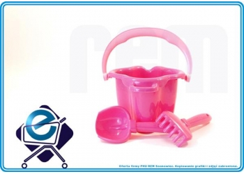 HEMAR Komplet Kogucik - 3 el. DLA DZIEWCZYNEK