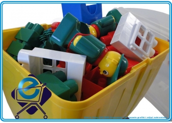 HEMAR Polskie klocki K3 (57mm) i KUFEREK duży +3L