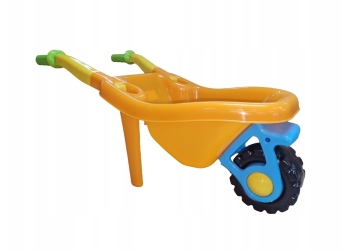 Duża TACZKA do piasku DLA DZIECI, ogrodowa, na plażę, sprzątanie - HEMAR PL