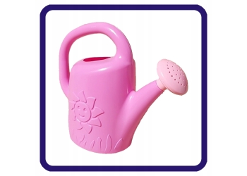 konewka Słoneczko różowa zabawka ogrodowa dla dzieci mała lekka 1,8 litra