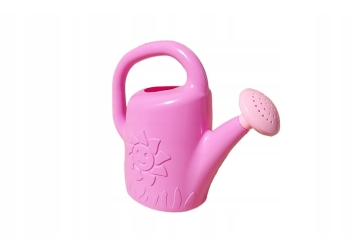 konewka Słoneczko różowa zabawka ogrodowa dla dzieci mała lekka 1,8 litra