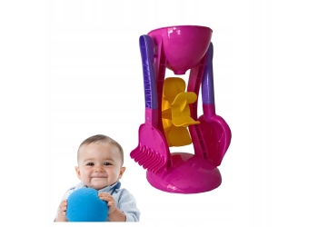 MŁYNEK do piasku HEMAR zestaw GRABKI i ŁOPATKA