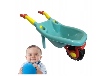 TACZKA OGRODOWA DużA dla dzieci do piasku piaskownicy plażę POLSKA HEMAR jn