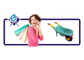 TACZKA OGRODOWA DużA dla dzieci do piasku piaskownicy plażę POLSKA HEMAR jn