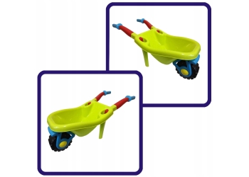 TACZKA OGRODOWA DużA dla dzieci do piasku piaskownicy plażę POLSKA HEMAR lm