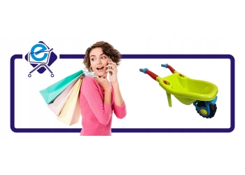 TACZKA OGRODOWA DużA dla dzieci do piasku piaskownicy plażę POLSKA HEMAR lm