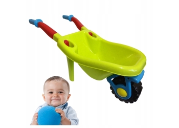 TACZKA OGRODOWA DużA dla dzieci do piasku piaskownicy plażę POLSKA HEMAR lm