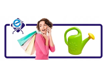 konewka Słoneczko zielona zabawka ogrodowa dla dzieci mała lekka 1,8 litra