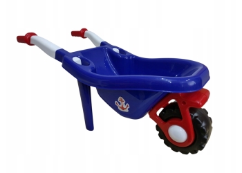 Taczka MORSKA zabawka DLA DZIECI do zabawy ogrodowa na plażę MORSKIE SKARBY