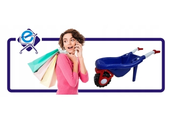 Taczka MORSKA zabawka DLA DZIECI do zabawy ogrodowa na plażę MORSKIE SKARBY