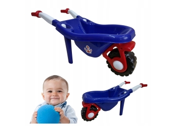 Taczka MORSKA zabawka DLA DZIECI do zabawy ogrodowa na plażę MORSKIE SKARBY