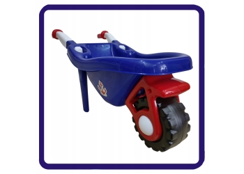 Taczka MORSKA zabawka DLA DZIECI do zabawy ogrodowa na plażę MORSKIE SKARBY