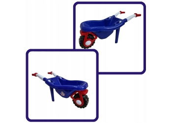 Taczka MORSKA zabawka DLA DZIECI do zabawy ogrodowa na plażę MORSKIE SKARBY