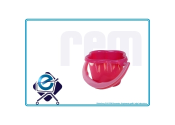 KONICZYNKA wiaderko dla dzieci, wys. 9,5 cm - dla dziewczynek // HEMAR