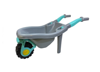 DUŻA TACZKA - dla dzieci, 70cm, 24m - SZARA