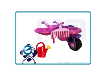 TACZKA MAŁY OGRODNIK łopata grabie konewka HEMAR dla dziewczynek